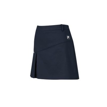 FILA 女平織短裙-藏青 5SKA-1723-NV