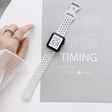 鏤空透氣錶帶 運動舒適 錶帶 適用於 Apple Watch Series 10 9 8 49/45MM 42/46MM