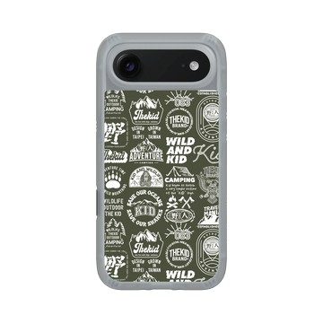 iPhone Air AirX 流變灰 - KID - Outdoor滿版圖騰