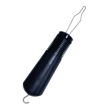 感恩使者 鈕扣勾出器 拉鍊幫手 穿脫衣物輔助器  黑色  1個