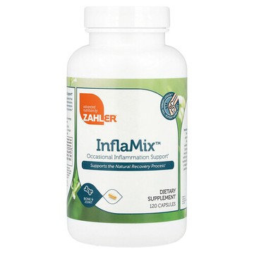 Zahler, InflaMix™，偶爾炎性反應幫助，120 粒膠囊