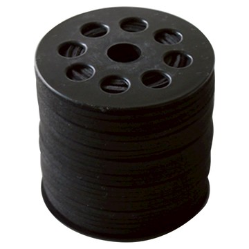 Blooming&Me 麂皮緞帶  1個  黑色  90m