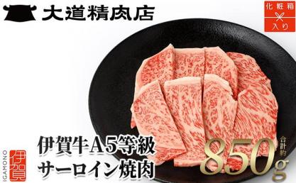  A5サーロイン 焼肉用 850g