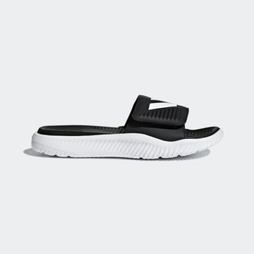 Adidas Alphabounce Slide BA8775 男鞋 運動 休閒 涼鞋 拖鞋 愛迪達 黑白