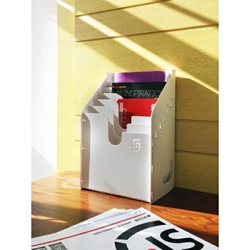 多層文件收納桌面a4檔案立式整理北歐文具盒ins課本辦公室文件架