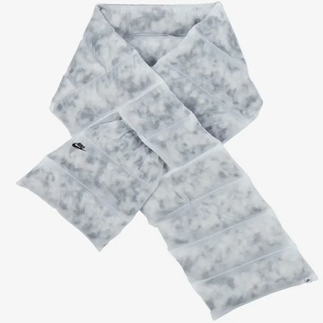 【NIKE耐吉】MARBLE ECODOWN大理石紋圍巾Thermore獨家技術保溫棉極暖脖圍抗凍保暖預防寒流(N1004348102OS/FB2319102)男友520禮物 情侶送禮 天秤座生日禮