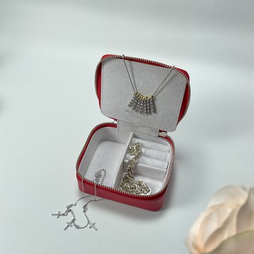 Mercury 真皮 迷你珠寶盒