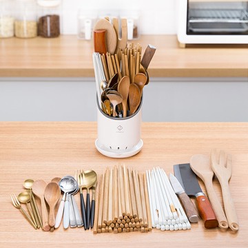 筷子置物架筷簍筷籠收納盒瀝水筒放勺子桶【不二雜貨】