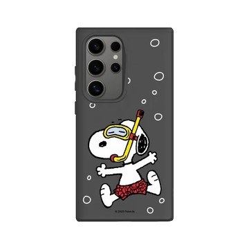 Galaxy S24 Ultra SolidSuit 黑 - 史努比 Snoopy - 潛水趣