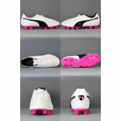 パラメヒコ ライト 15 HG TOP ワイド ホワイト×ブラック 【PUMA