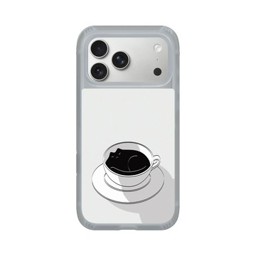 iPhone 17 Pro Max AirX 流變灰 - ilovedoodle (Lim Heng Swee) - Coffee Cat: 喵美式