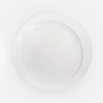 克萊歐強化瓷平盤26.7cm 弦月白