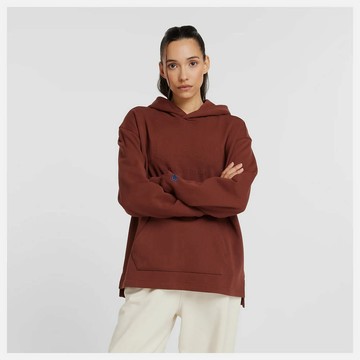 New Balance 女 連帽T恤 WT43512ROK-F