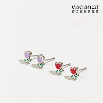 vacanza｜醫療鋼｜鬱金香滴釉‧醫療鋼養耳棒 #新年飾品 #新年禮物