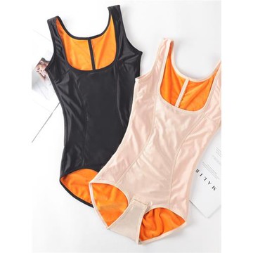 連體收腹提臀束腰托胸背心塑身衣