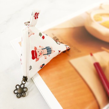 零錢收納包 寵物外出收納包-粉紅豬