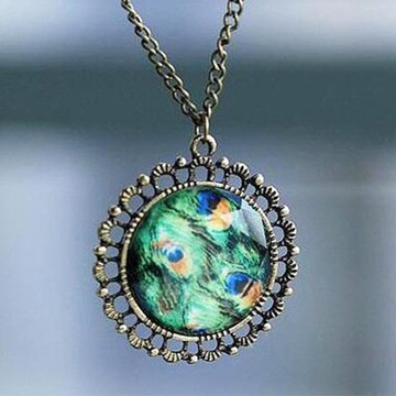 水晶項鍊 毛衣鍊-復古經典優美設計情人節生日禮物女飾品73jj52【獨家進口】【米蘭精品】