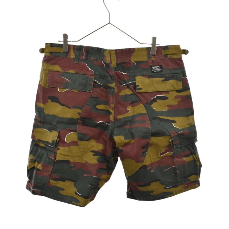 シュプリーム 18SS Cargo Short ジグソーカモ カーゴショーツ パンツ