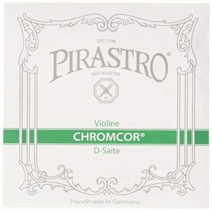 PIRASTRO CHROMCOR クロムコア バイオリン弦 D線 スチール クロムスチール巻 3193