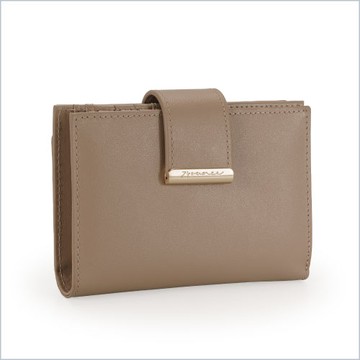 KIM真皮翻頁釦帶中夾[LN-811-KI-W]