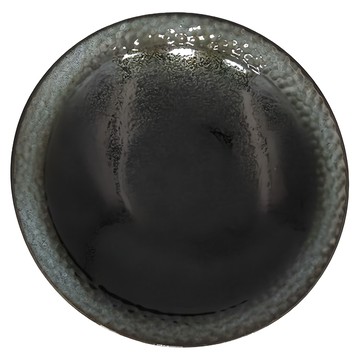 黑練搥目10深皿 日本製陶瓷  26 x 6.5cm  黑色  1個