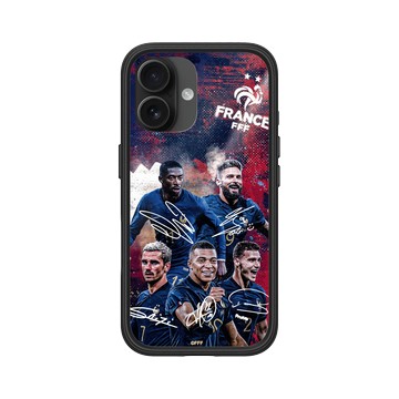 iPhone 16 Mod NX 黑 - FFF - France National team - Signatures 2