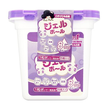 meio mama 梅歐媽媽 香氛洗衣膠囊 梔子白茶香  25顆  1盒