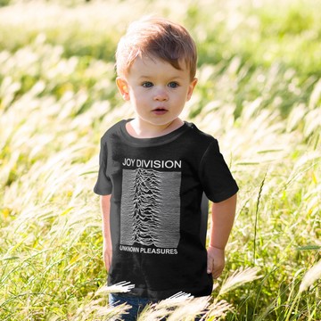 Joy Division unknown 兒童短袖T恤 黑色 服飾童裝嬰幼兒親子裝小孩小朋友童Tee禮物歡樂分隊