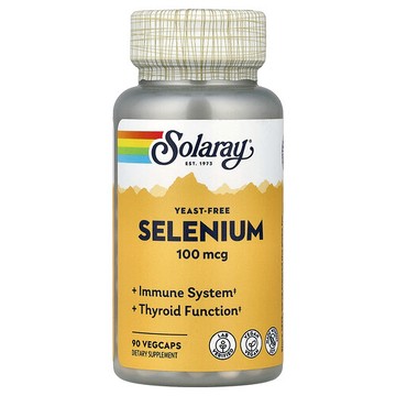 Solaray, 硒，100 微克，90 粒素食膠囊
