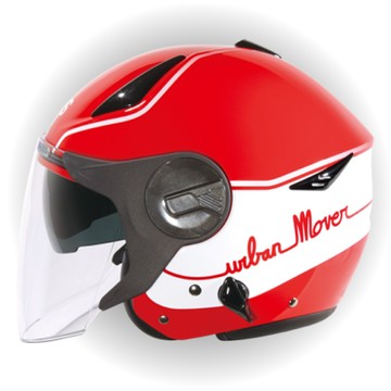 zeus 612a ad1 3/4罩(安全帽內襯鏡片半罩開放式安全內墨鏡)