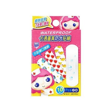 卡通圖案防水貼繃(10入)OK125 OK繃【小三美日】DS002666