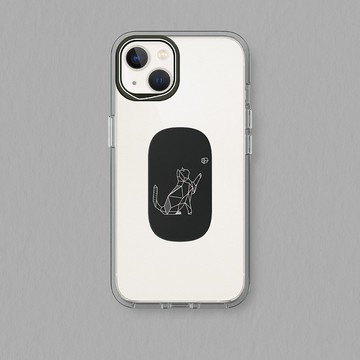 固架MINI/MAX/(MagSafe兼容)手機支架|獨家/幾何-動物系列/球與貓