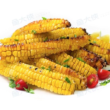 熟凍-玉米肋條/玉米條(1kg/包)#非基改#六分熟-2B2B【魚大俠】AR338