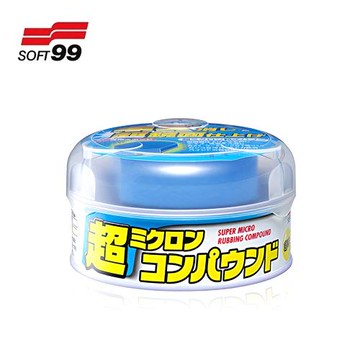 【SOFT 99】粗蠟(超細目) 白色車用 180g