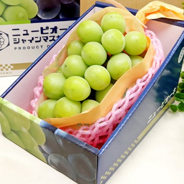WANG蔬果 日本空運麝香無籽葡萄_特大房(2盒_淨重670-750g/串)