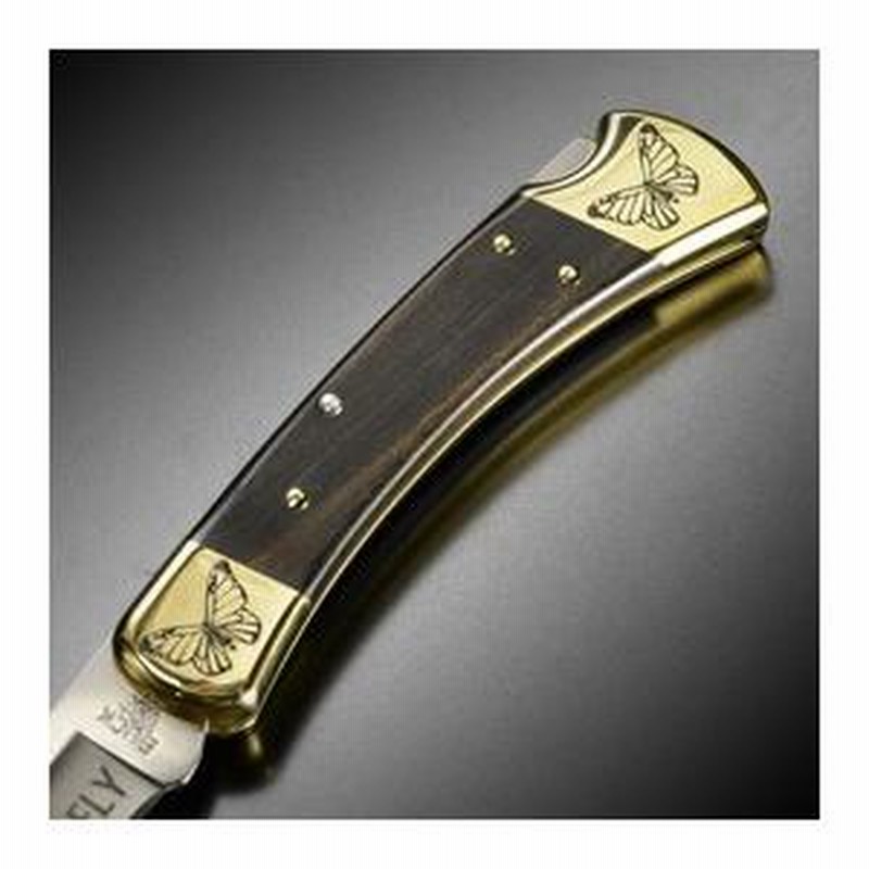 BUCK 折りたたみナイフ 110 限定品 イエローホースカスタム