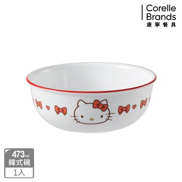 【Corelle Brands 康寧餐具】 Hello Kitty  473ml韓式飯碗