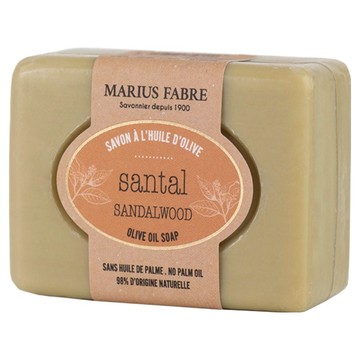 MARIUS FABRE 法鉑馬賽肥皂 檀香橄欖草本皂  1個  100g
