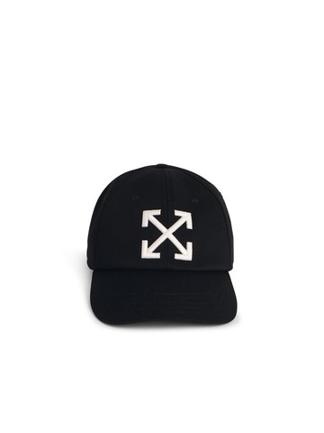 Off-White arrow Black Cotton Cap