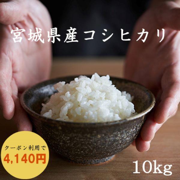 米 10kg 白米 玄米 コシヒカリ 宮城県産 令和5年産 白米5kg×2袋 玄米10kg×1袋 送料無料