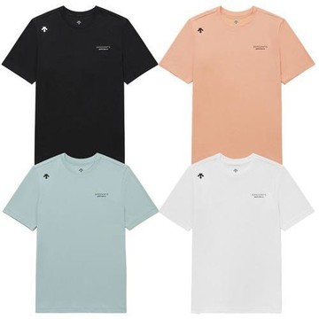 Descente 迪桑特 短袖上衣 男裝 女裝 排汗 寬鬆 SR123UTS15-BLK0/SR123UTS15-CORL/GRN0/WHT0