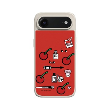 iPhone Air SolidX 貝殼灰 - 爽爽貓 Song Song Meow by SECOND - 櫻桃爽爽貓