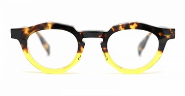 FACTORY900 Rf 071 - Tortoise / Yellow Rx Glasses