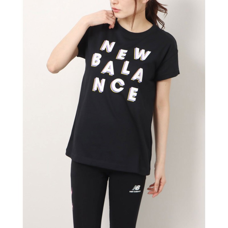 ニューバランス new balance レディース 半袖機能Tシャツ クルー