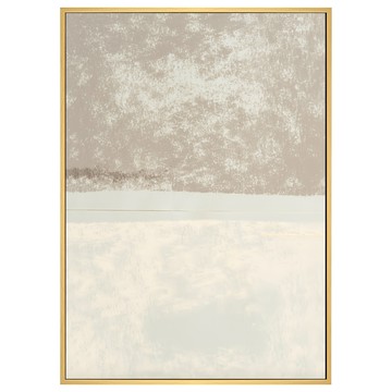 BOLUO GALLERY 菠蘿選畫所 掛畫 抽象畫 奶茶米棕色II APAD3470D  40 x 30cm  木色