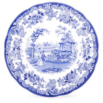 藍廳27CM經典盤-犀牛