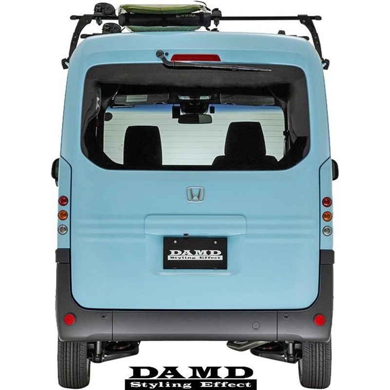 M's】ホンダ N-VAN (2018.7-) DAMD MALIBU 純正 リアバンパー (粗目マットブラック)／／塗装品 ダムド Nバン エヌバン  レトロ カスタム エアロ マリブ | LINEショッピング