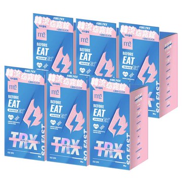 【m2 美度】超能窈窕錠EX 升級版 (30入/盒) x6