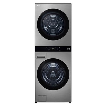 洗22公斤+乾20公斤 WashTower™ AI 智控洗乾衣機第二代｜熱泵除濕｜星辰銀 - WD-S2220VM