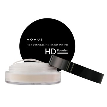 MOMUS HD 微晶礦質蜜粉 7g 輕盈細緻 長效控油定妝 修飾毛孔瑕疵  白皙膚色  1個